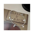 Handmade Wholesale 925 Sterling Silver Round Bead Butterfly Charm Bracelets Fine Jewelry for Women