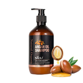 OEM Private Label Natural Organic Moroccan Argan Oil Nourishing Hair Shampoo and Conditioner Set