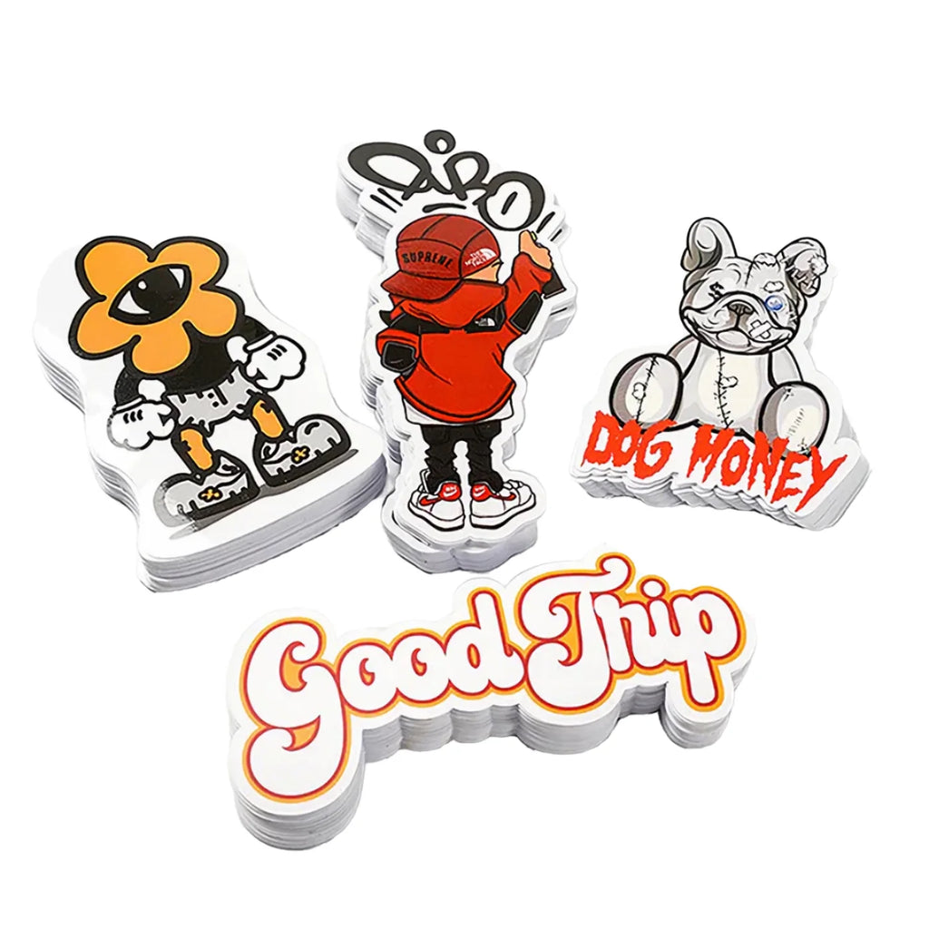 Nice Brand Customized Design Sticker Paper Print Jianwu Sticker Sticker Pack 10000