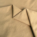 Quality Wholesale Waterproof Polyester Crepe Fabric Bubble Fabric Free Sample Custom Jacquard Fabric for Jacket