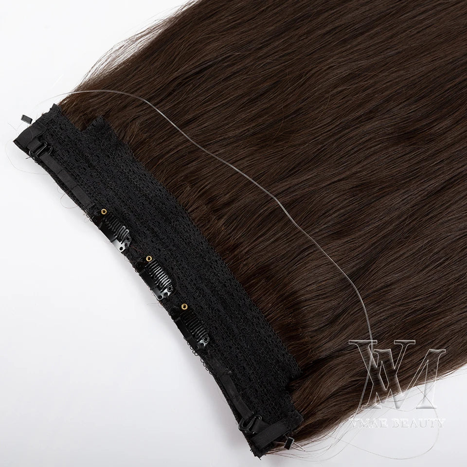 VMAE 100g Double Drawn Brazilian Remy Straight Cuticle Aligned Raw Virgin One Piece  Hair Extensions Human Hair