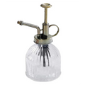 Classic Glass Plant Flowers Spray Bottle Tabletop Vase
