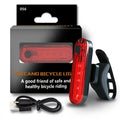 Mountain Bike Tail Light Night Riding Road Bike Safety Warning Light USB Charging Flashing Tail Light Bicycle Accessories