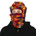 Fashion Grassy Winter Ski Mask One Hole Distressed Balaclava