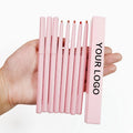 Wholesale  High Pigment Lip Liner Private Label Waterproof Lipliner Pencil Custom Matte Rolls up Lipliner Pen
