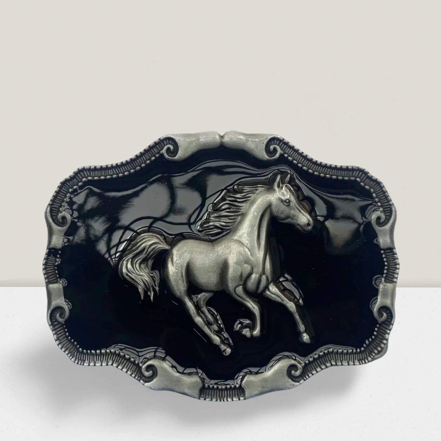Classic Design Zinc Alloy Cowboy Belt Buckle Casual Vintage Horse Western Rodeo Buckles