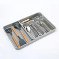 New Arrival Plastic Kitchen Storage Containers Extendable Cutlery Utensil Drawer Organizer