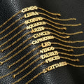 Trendy 18K Gold Plated Cuban Chain Animal Sign Bracelets Stainless Steel 12 Animal Star Sign Couple Bracelets