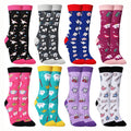 Novelty Cute Funny Dentist Women's Socks Dental Teeth Nurse Socks for Girls