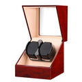 MINEESI Luxury Automatic Double-Rotating Watch Winder Case High Gloss Protective Box with Custom Logo OEM ODM Product