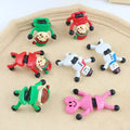 Mini Christmas Doll Christmas-themed Santa Claus Climbing Wall Sticky Stretchable and Novel Children's Stress-relieving Toys