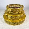 Wholesale Muslim Ramadan Trays Eid Mubarak Tray EID Al-Adha Plate Moon Stars Candy Cake Rack