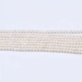 6mm Natural Freshwater Pearls Round Shape Pearl Strands for Jewelry Making
