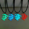 Vintage Punk Luminous Flame Dragon Necklace Glowing in the Dark Moonstone Dragon Pendant Necklace for Men Jewelry (KN5411)