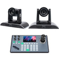 Tenveo PTZ Camera and Controller Bundle Kits  30X AI Auto Tracking NDI PTZ Camera with SDI HDMI USB3.0 LAN PoE Church Worship