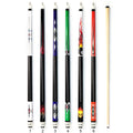 New Popular Design Wholesale Promotion Price 57" Economic Billiard 1/2-pc Pool Cue White Wood Billiard Cue 13mm Cow Leather Tip