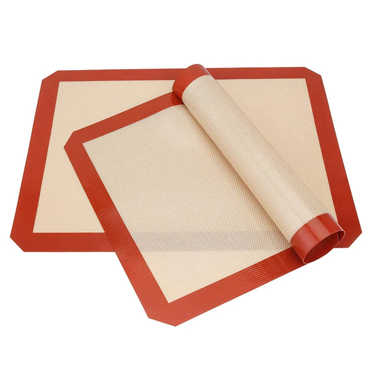 42*29.5cm*0.7mm Professional Manufacture Cheap Food Safe Baking Mat Non Stick Silicone Kitchen Baking Mat Pastry Tools
