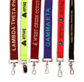 Custom Design Planes Logo google  Polyester Neck Lanyards With Silkscreen Printed