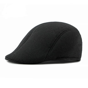 2024 Men Autumn Winter Light Plate Simple Original Flat Caps British Retro Mens Flat Caps