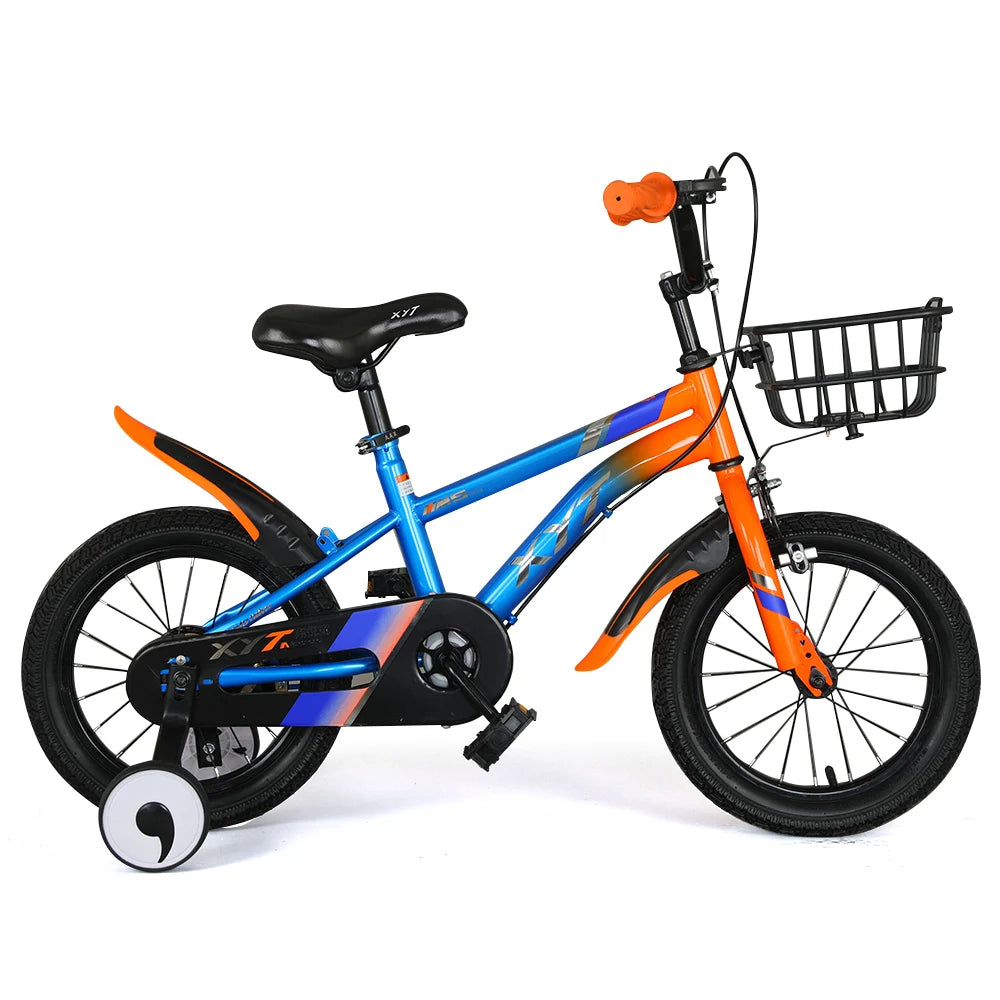 Best Blue Kids Bicycle China 12'' 14'' 16'' 18'' Carbon Steel Frame Children Bicycle for 4 6 8 10 Years Old Kids
