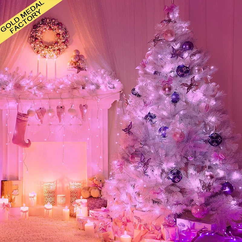 Natale 2025 Christmas Decor Luci Natalizie Noel Led Fairy String Lights Luce De Navidad Christmas Ornament Luzes De Cordao Natal