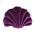 Xinlan Couch Bed Living Room 3D Throw Pillows Shell Shaped Throw Pillow Soft Velvet Insert Included Cushion