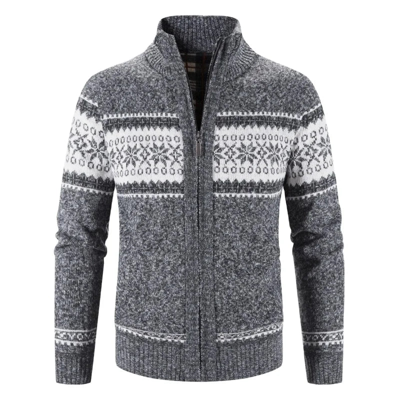 Cardigan Jackets Cold Winter Outerwear Slim Fitted Men Designers Clothing Casual Men's Warm Coat Fall Men's Sweater