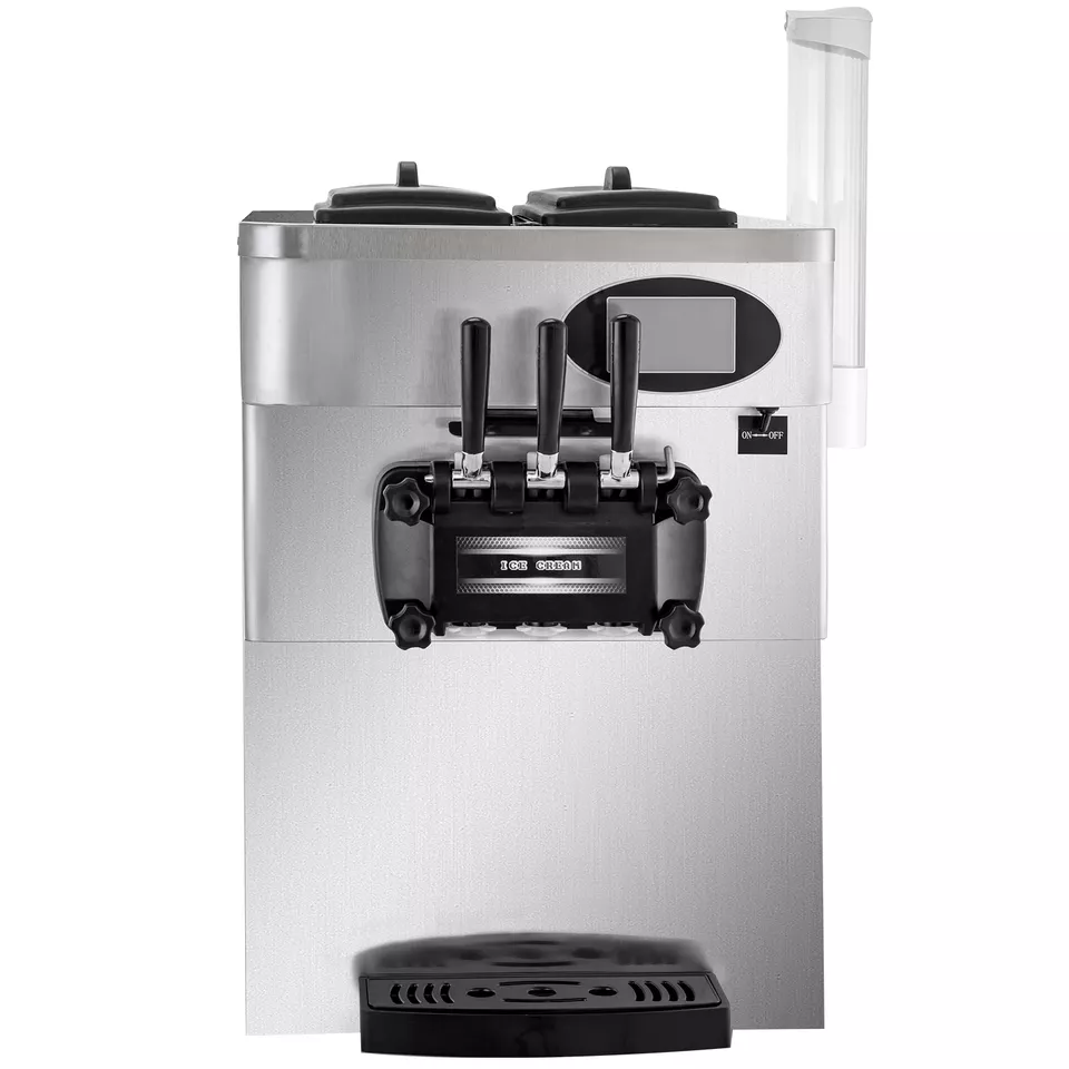 EU warehouse Flash Sale 3 Flavors soft ice cream vending machine yogurt ice cream machine