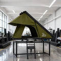 4x4 off Road Light Weight Camping Auto Tents Triangle Clamshell Hard Shell Roof Top Tent