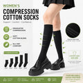 Wholesale High Quality Compression Socks Different Length Fashion Slim Legs Knee High Socks for Women
