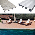China Supplier Interlocking Aluminum Alloy Decking Profile 6000 Series Extruded Aluminum Floor for Outdoor & Trailer Use