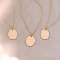 Women Jewelry Laser Animals Patterns Blank Necklace 316L Stainless Steel Gold Plated Custom Engraved Necklace