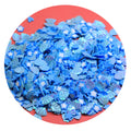 Mix Blue Series Heart Star Slices Polymer Clay Sprinkles With Shell Sequins for Slimes Filling Nail Art Decoration