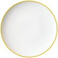 Wholesale Bulk Bone China Ceramic Plates Dinnerware Set Gold Rim White Dishes for Household Restaurant Use for Wedding Dinners