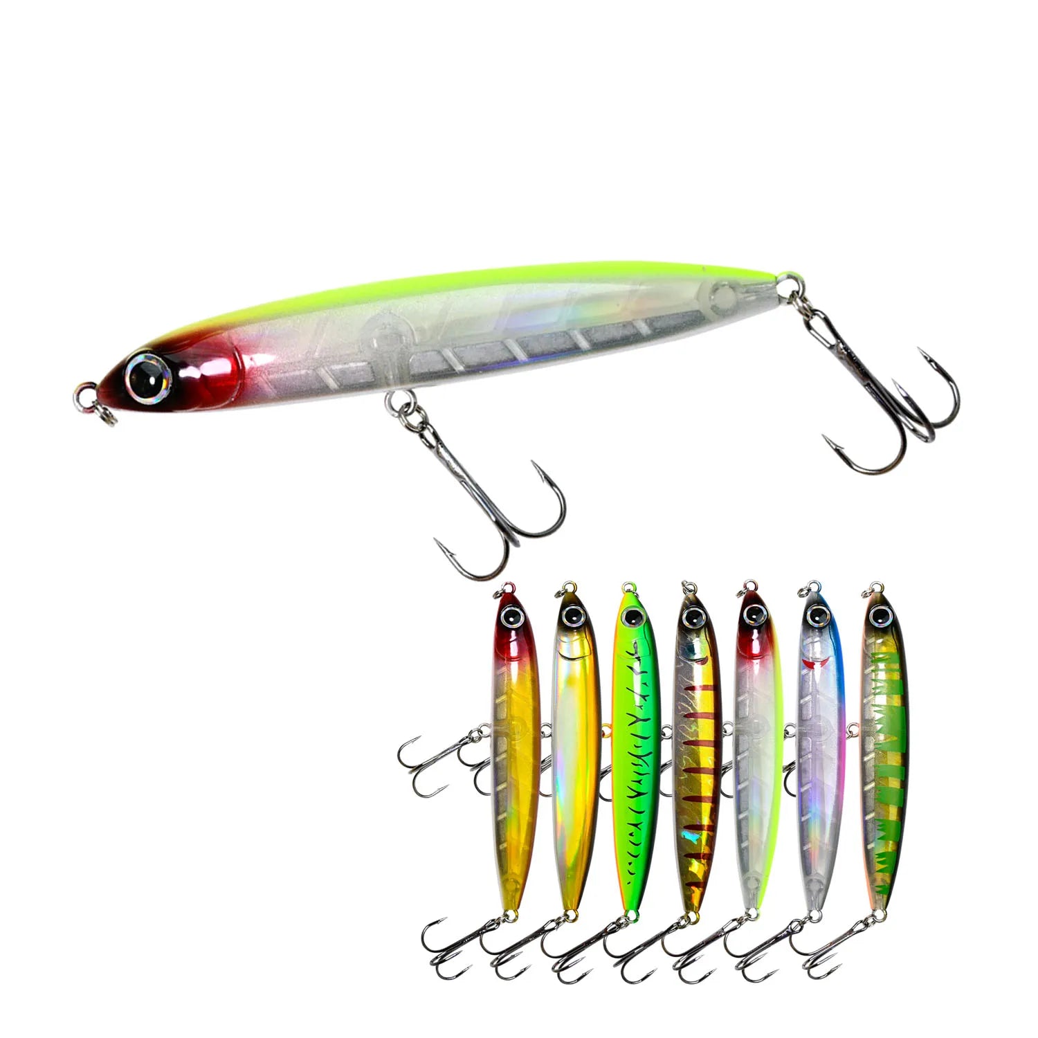 Sinking Pencil Lure 90mm 110mm  Sinking Hard Bait Artificial VIB Bass Fishing Lures Artificial Swimbait ABS Plastic Hard Lure