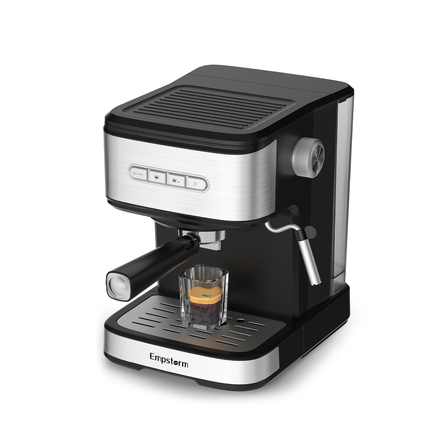 For Empstorm 20Bar Semi-Automatic Espresso Machine Professional Manual Coffee Maker for Home Office Use Electric Power for