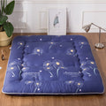 Foldable Sleeping Bed Mattress Tatami Floor Mattress Roll up Mat Guest Dormitory Topper