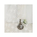 Hot Selling Customizable Polyester White Overall Premium Flower Embroidery Lace Mesh for Wedding Dress MF43