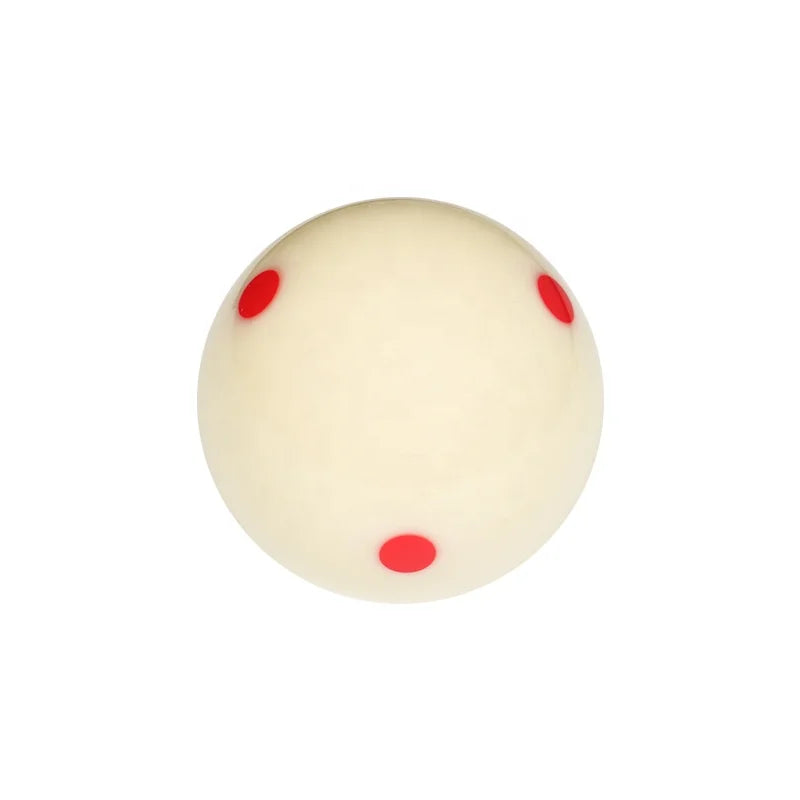 Factory Direct Sale Billiard Pool Cue Balls 6 Red Dot White Ball 2 -1/4" Size on Sale