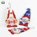 Putuo Decor New Design Various Nation Gnome Shape Wooden Sign Hanging Plaque Wall Home Room Decor