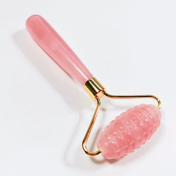 HZ OEM Factory Skin for Face Movalues Rose Quartz Roller and Gua Sha