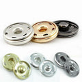 10 Sets/Bag 10-21mm Metal Buttons Snap Fastener Press Stud Popper Sew on Fabric