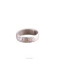 Certified Ethnic Style Simple Sterling Silver Ring Pure Silver 999 Retro Wide Open Men And Women Sand Old Classical Plain Ring