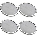 70mm 86mm 304 Stainless Steel Screen Mesh Lid Wide Mouth Mason Jar Filter Sprouting Lid Reusable Screw-On Closure Eco-friendly