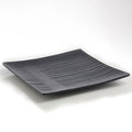 Black Matte Color Sushi Serving Plates Melamine square Plates Dinner Assiette Plate Carree MegaBDM