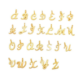 Alphabet ABC Alloy A-Z Letter Charms Alphabetic DIY Jewelry Making for Children for Necklace Bracelet Earrings Crafts