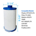 Replacement Hot Tubs Spa Pool Filter 42513 Filbur FC2375 Unicel C4326 Pleatco PRB25-IN T4326 Swimming Pool Cartridge Filter