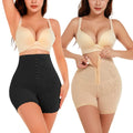 Black Seamless High Waist Body Shaper Control Panty Tummy Control Corset Embroidery Hip Butt Lifter Breathable Quick Dry Plus