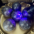Hot Selling Yooperlite Tumbled Stones Healing Crystal Quartz Yooperlite Sphere for Meditation