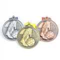 2023 World Badge Football Sports Cup Modeling Cost Free Gold Football Awards Competition Soccer Awards Medals Metal Soccer Award